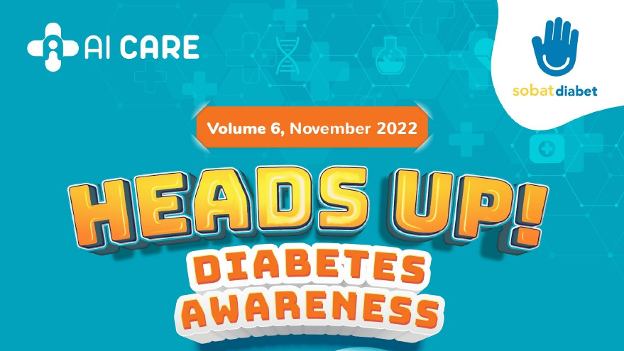 Booklet Heads Up! Diabetes Awareness
